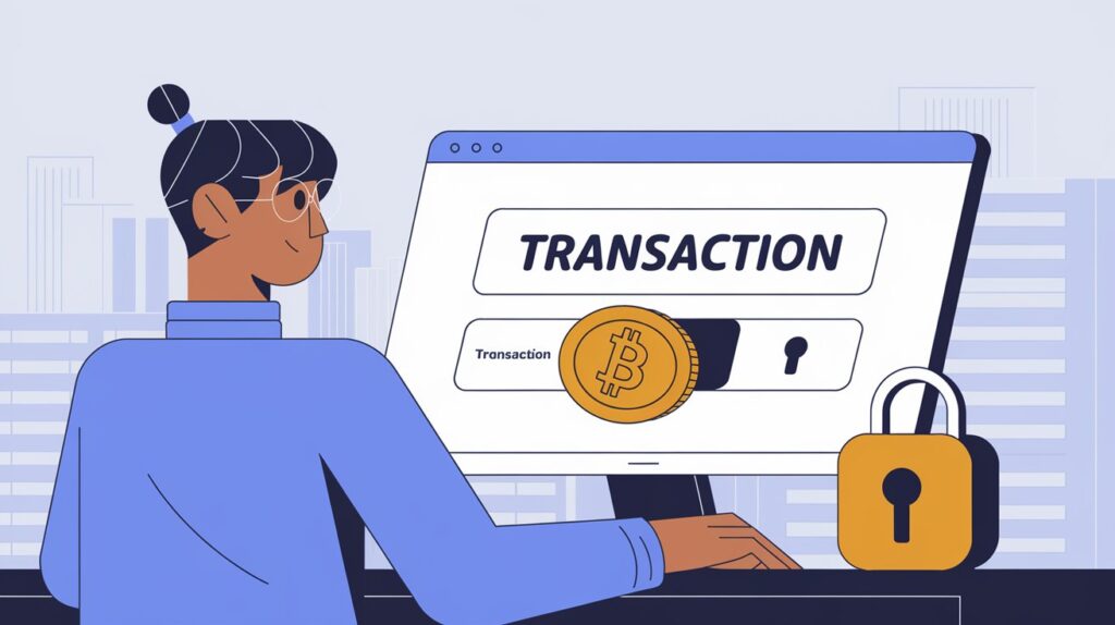 Infografía de los pasos para comprar criptomonedas de manera segura, desde elegir un exchange hasta almacenarlas